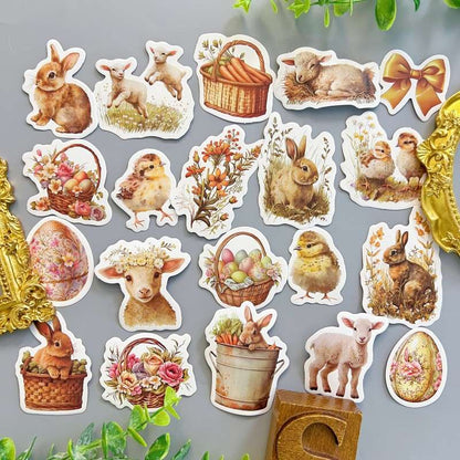 Fresh Easter Sticker 40PCS