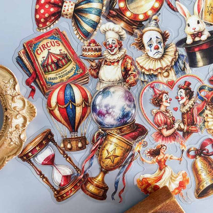 Carnival Joker Sticker 50PCS