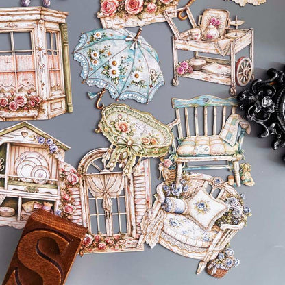 Rococo Antiques Sticker 30PCS