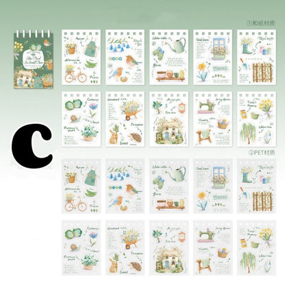 Slow Travel Sticker Book 20Sheets