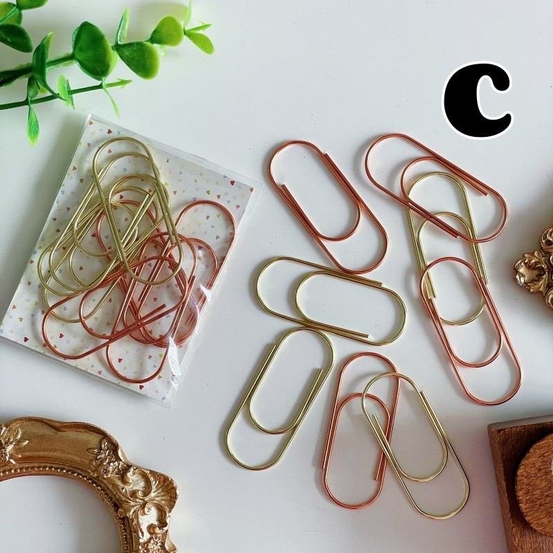 50mm Jumbo Paper Clips 8PCS