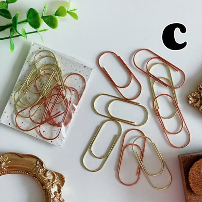 50mm Jumbo Paper Clips 8PCS