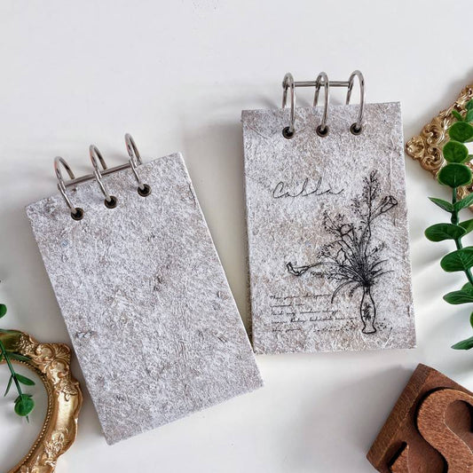 Pressed Bloom Ring Journal