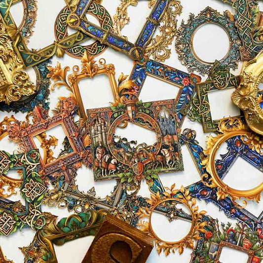 Medieval Emblems Sticker 60PCS
