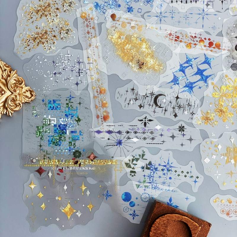 Shimmering Light Sticker 40PCS