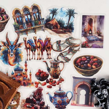 Desert Bazaar Sticker 50PCS