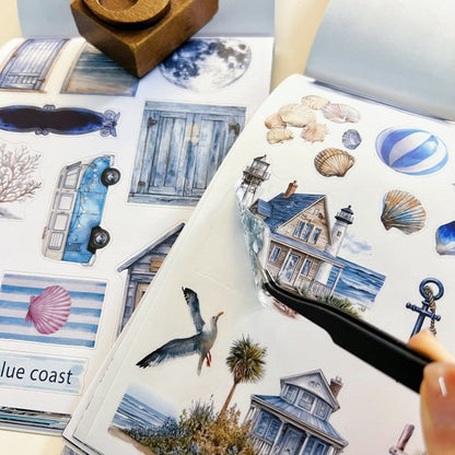 The Veiled Shoreline Sticker Book 20Sheets