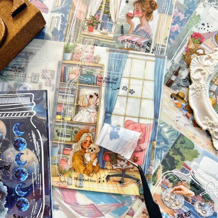 Wave Jar Sticker Book 20Sheets