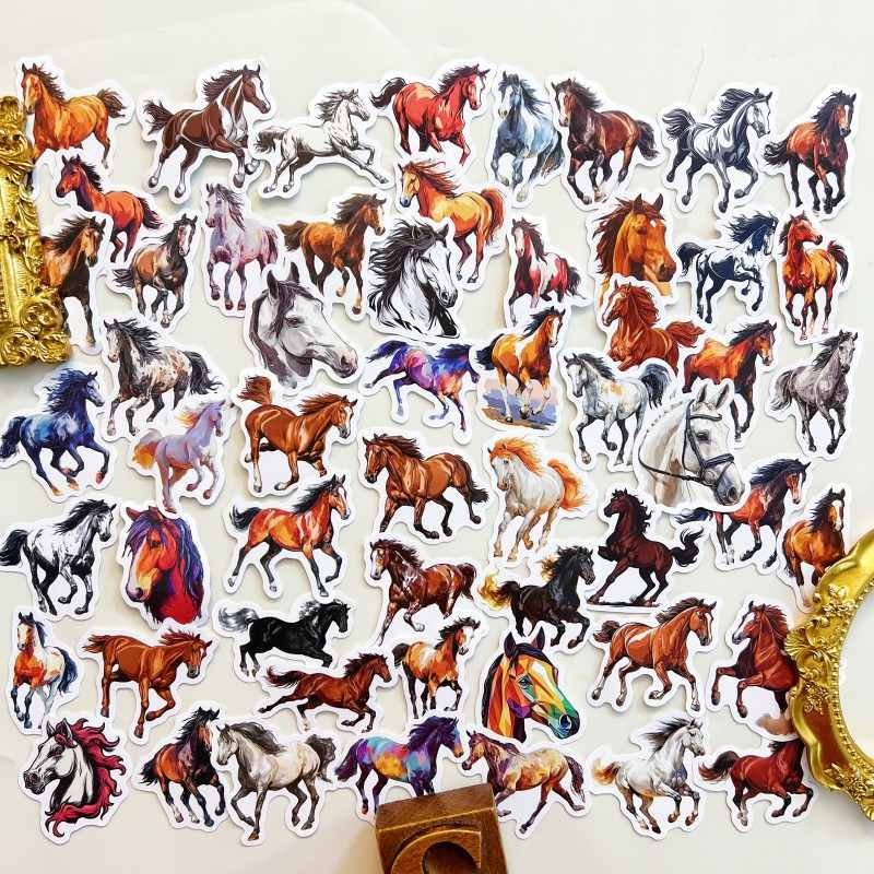Ink Horse Sticker 56PCS