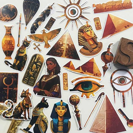 Ancient Egypt Wonders Sticker 60PCS