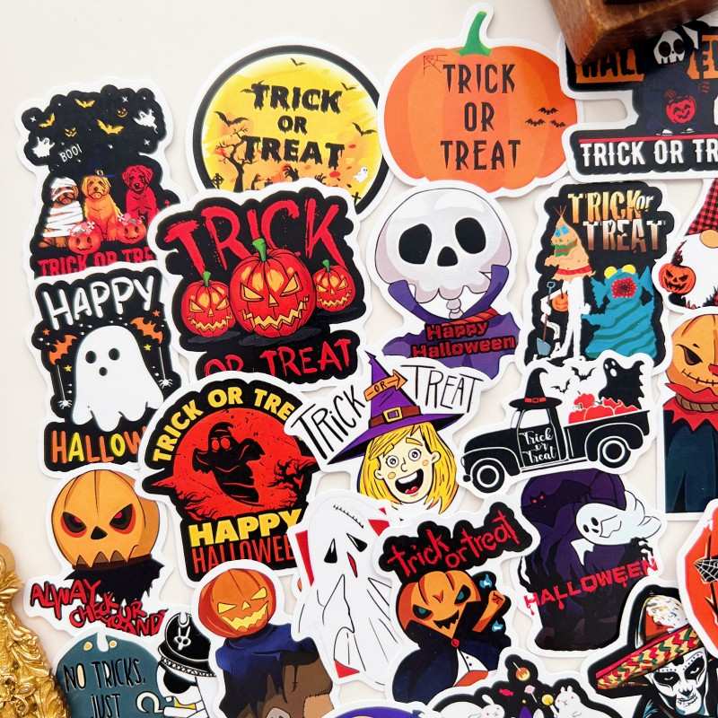 Halloween Fun Sticker 50PCS