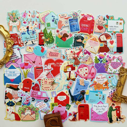 Happy Mail Sticker 50PCS
