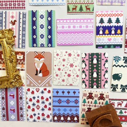 Fair Isle Design Sticker 51PCS