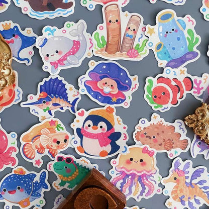 Marine Buddy Sticker 50PCS
