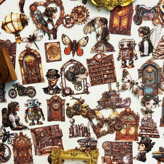 Steam Record Large Sticker Pack 90PCS