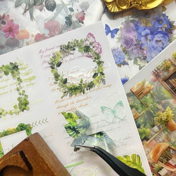 Flower Memories Sticker Book 20Sheets