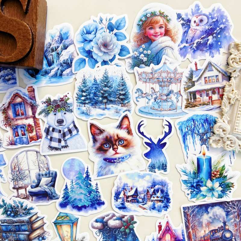 Winter Hymn Sticker 50PCS