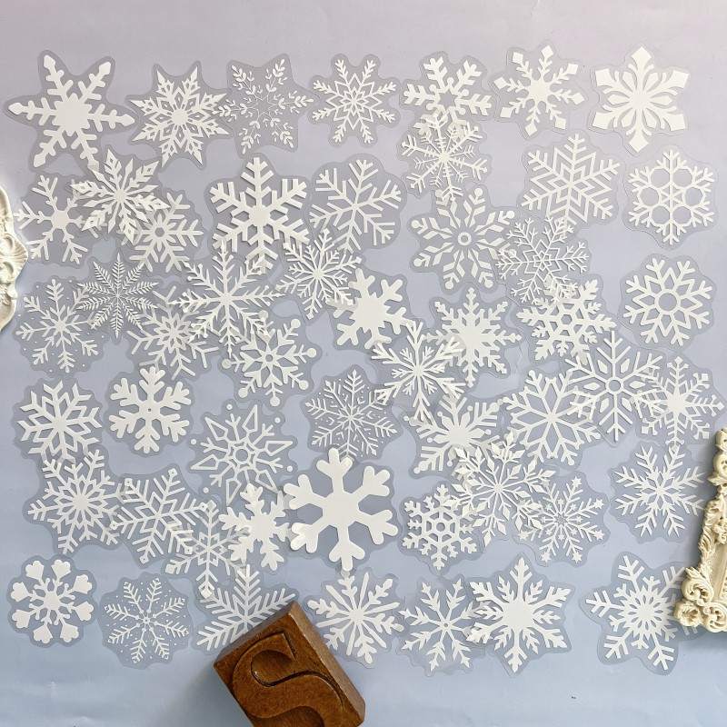 Luna Snow Sticker 50PCS