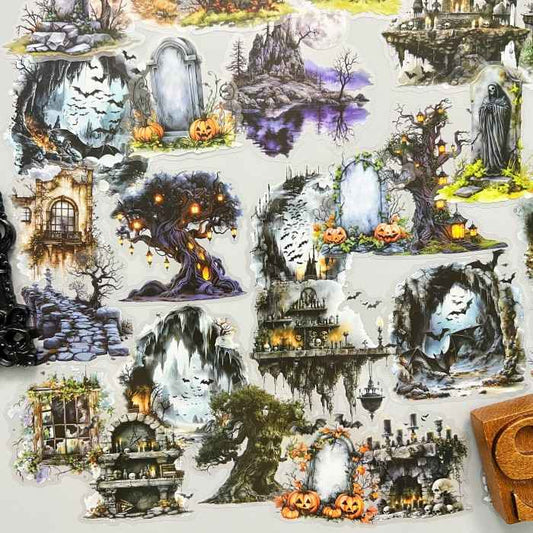 Abandoned City Sticker 60PCS