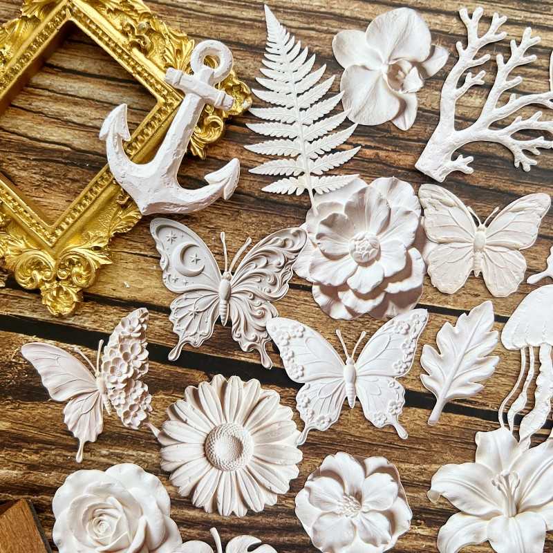 White Floating Shadow Sticker 40PCS