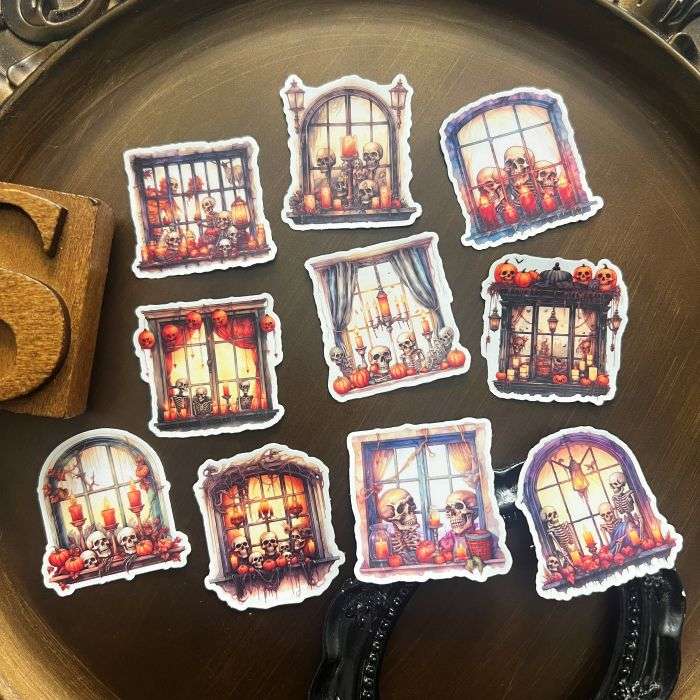 Ghastly Window Sticker 20PCS