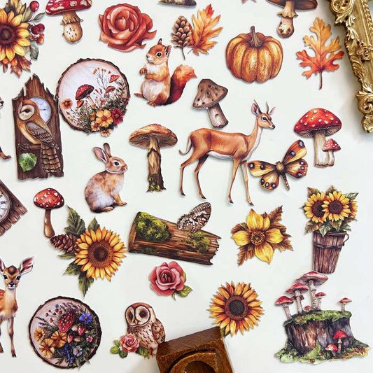 Forest Travel Sticker 50PCS