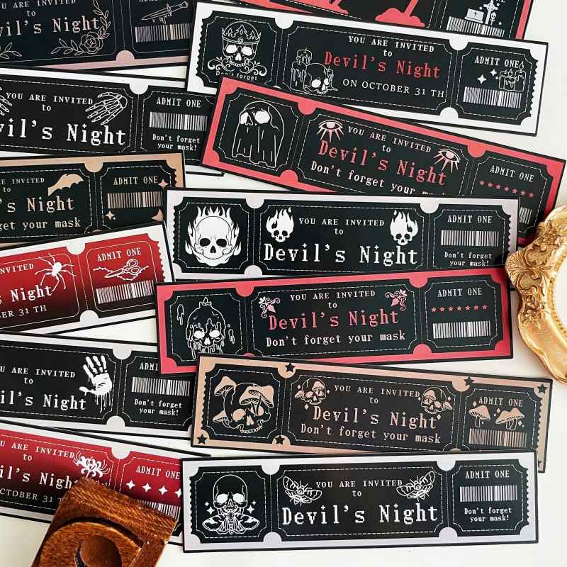Ghost Cranium Note Paper 30PCS