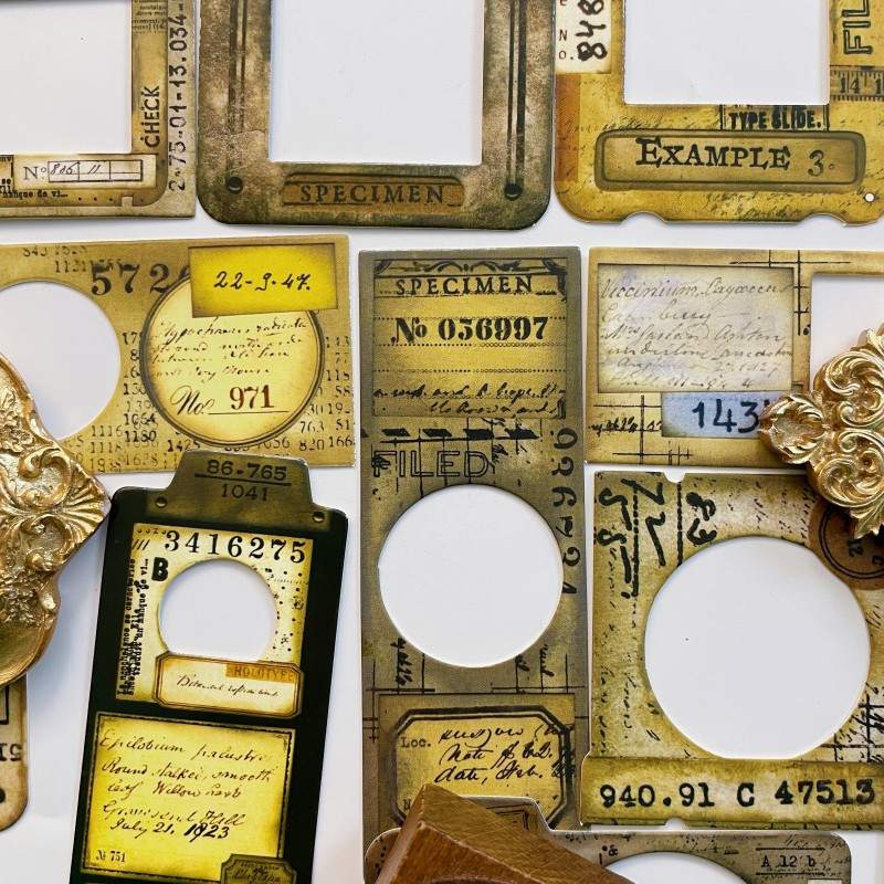 Hollow Frame Paper 16PCS