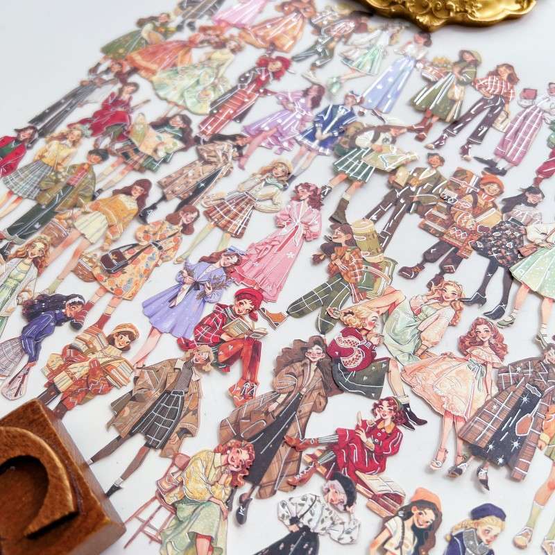 Darling Decades Sticker 60PCS