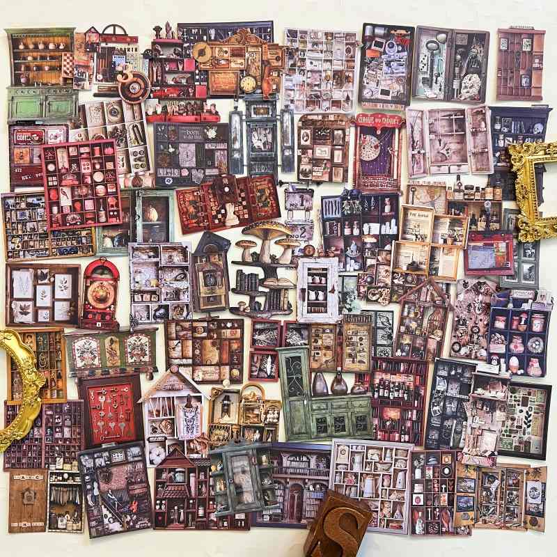 Retro Photos Sticker 60PCS