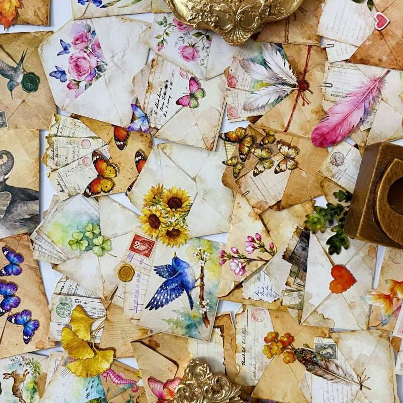 Distant Letter Sticker 60PCS