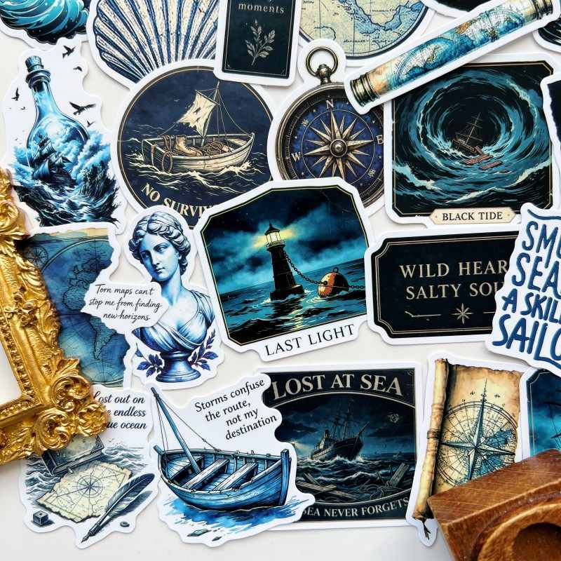Lost At Sea Sticker 50PCS