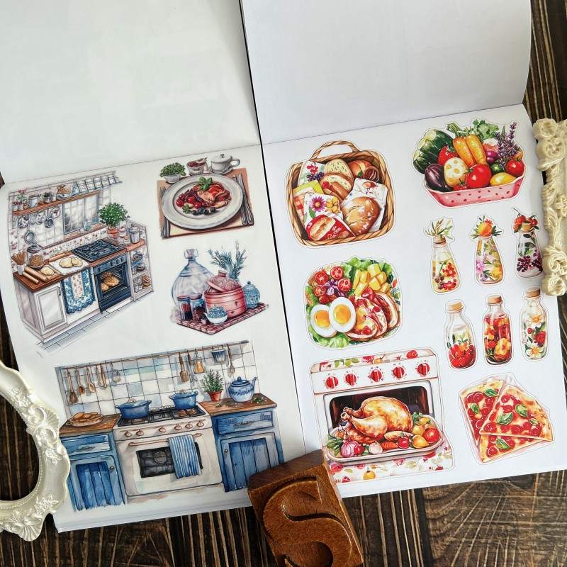 Life's Little Pleasures Sticker Book 20Sheets