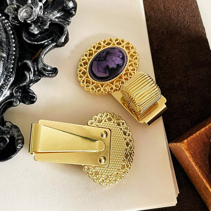 Victorian Beauty Pen Holder Clip