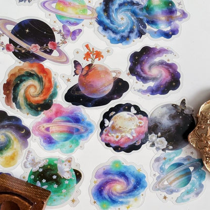 Planet Voyage Sticker 50PCS