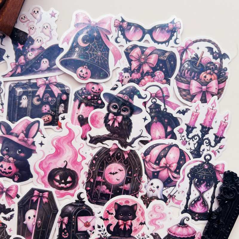 Blush Hallow Sticker 50PCS