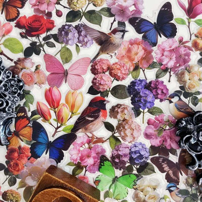 Petal Swarm Sticker 60PCS
