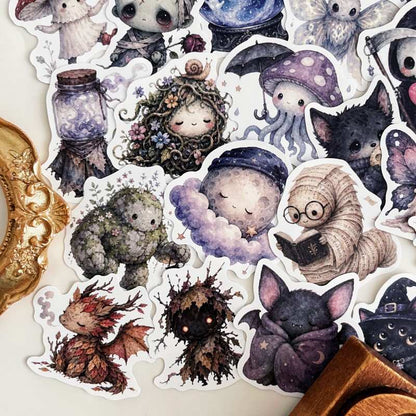 Cute Monster Sticker 50PCS