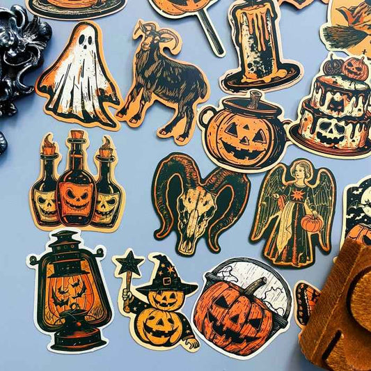 Nostalgia Spook Sticker 50PCS