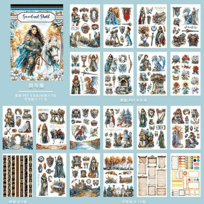 Sword And Shield Sticker Book 20Sheets