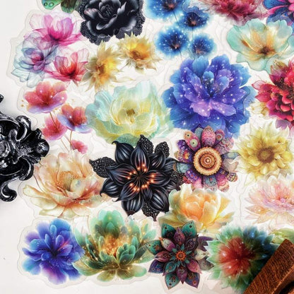Luminous Floret Sticker 90PCS
