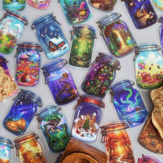 Fantasy Bottle Sticker 50PCS