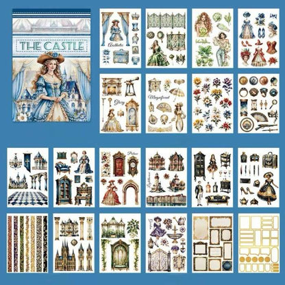 The Castle Sticker Book 20Sheets