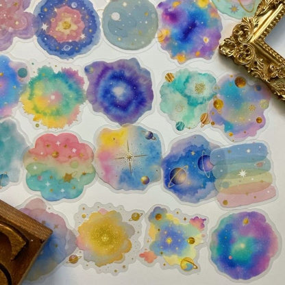 Planet Hues Sticker 56PCS