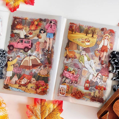 Autumn Outdoors Sticker Book 20Sheets