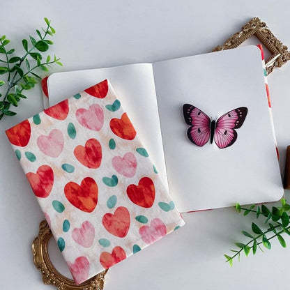 Blushing Hearts Bullet Journal