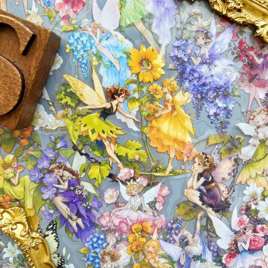 Flower Fairy Sticker 36PCS
