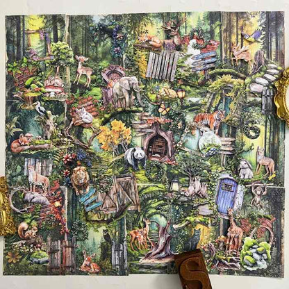 Jungle Adventure Ephemera Kit 100PCS
