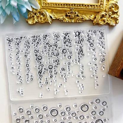 Water Bubble Clear Stamp