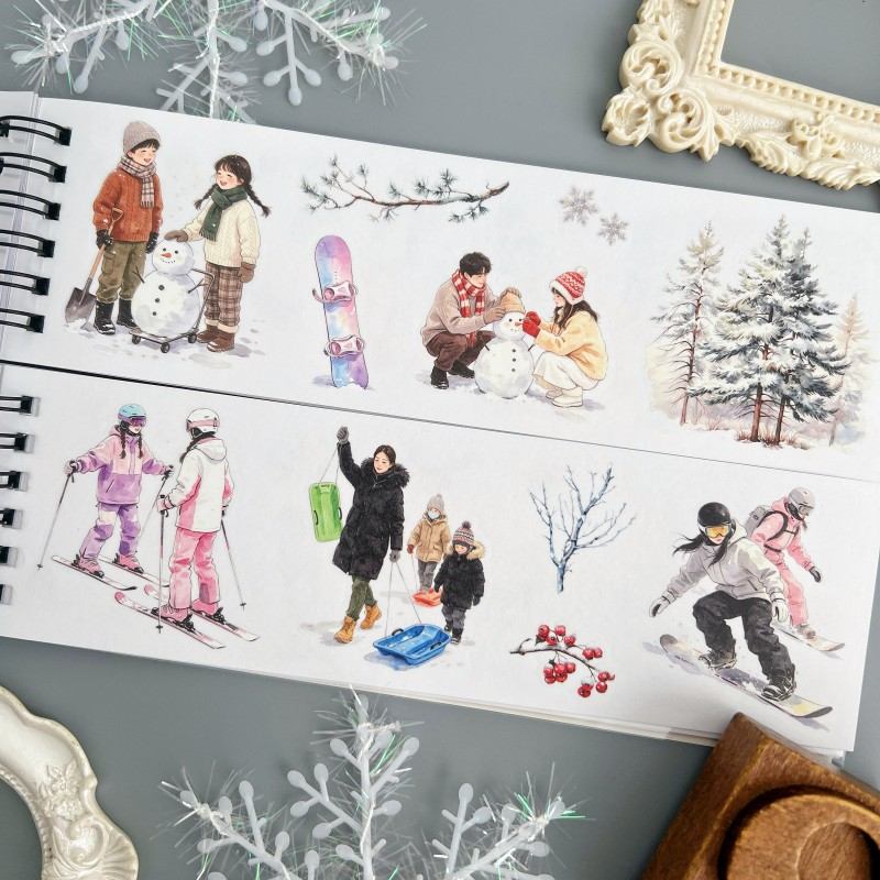 Winter Haven Sticker Book 20Sheets